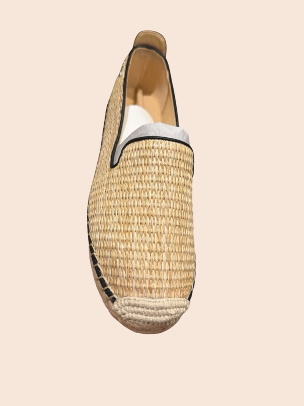 DKNY Natural/Black Mallandra Espadril